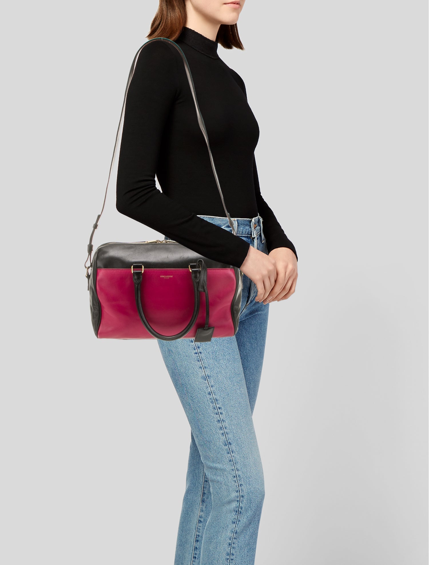 Saint Laurent Leather Classic Duffle 6