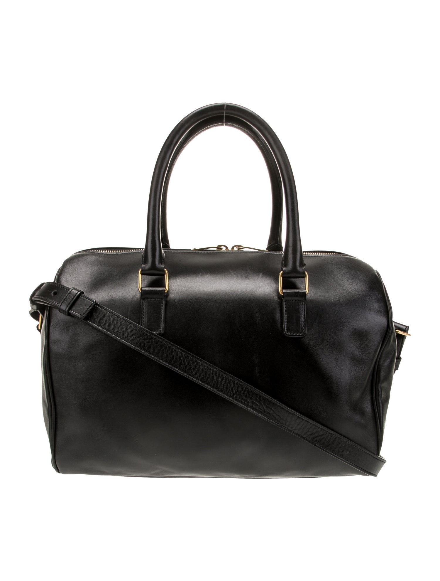 Saint Laurent Leather Classic Duffle 6