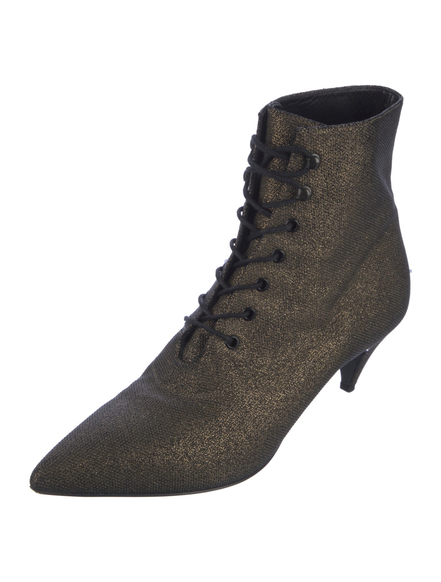 Saint Laurent Lace-Up Boots