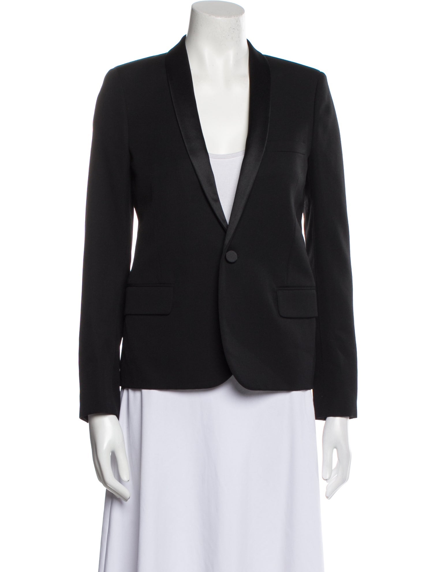 Saint Laurent Virgin Wool Blazer