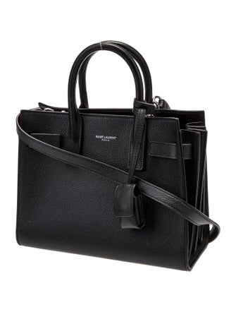 Saint Laurent Calfskin Sac De Jour