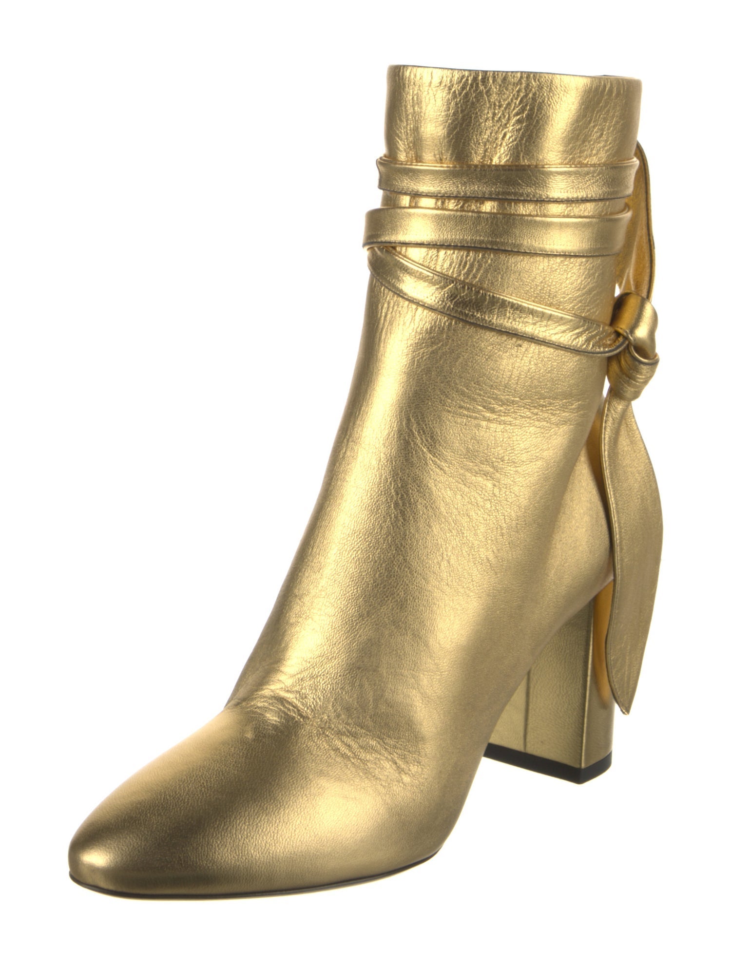 Saint Laurent Leather Boots