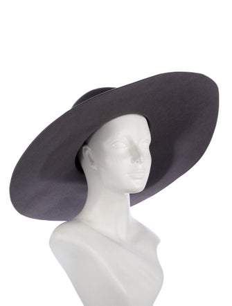 Saint Laurent Rabbit Felt Fedora