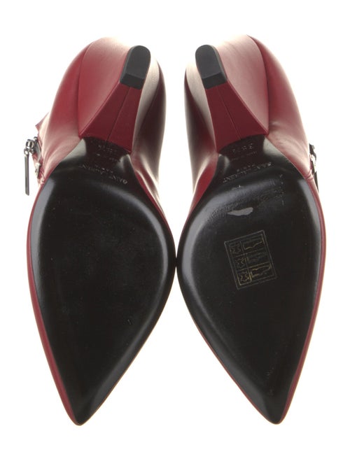 Saint Laurent Leather Moto Boots