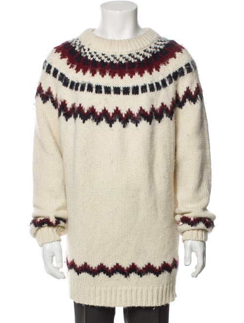 Saint Laurent 2013 Fair Isle Print Pullover