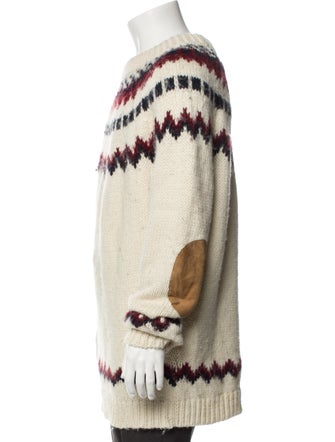 Saint Laurent 2013 Fair Isle Print Pullover