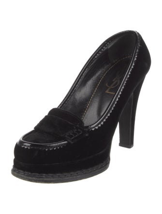 Saint Laurent Velvet Pumps