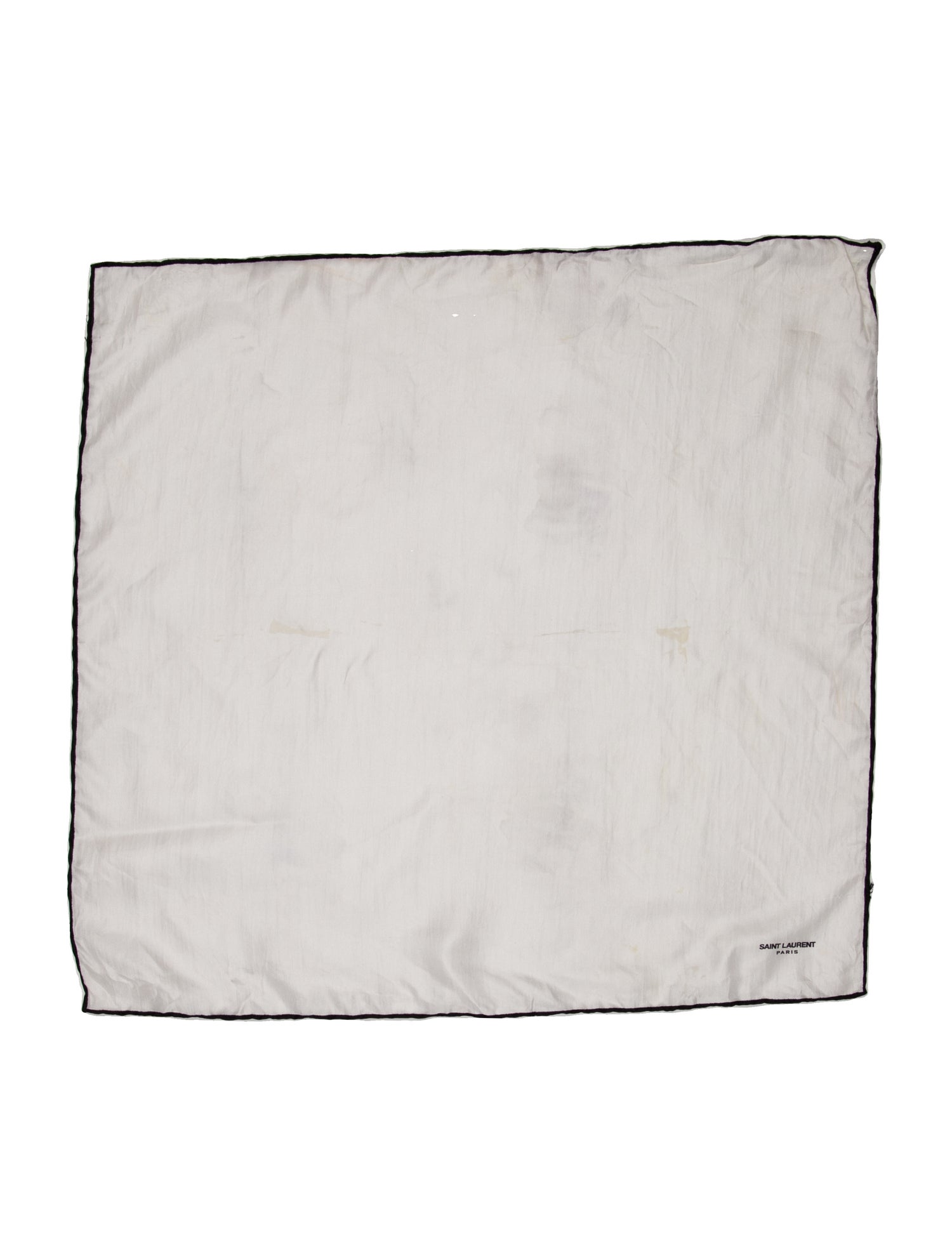 Saint Laurent Silk Printed Scarf