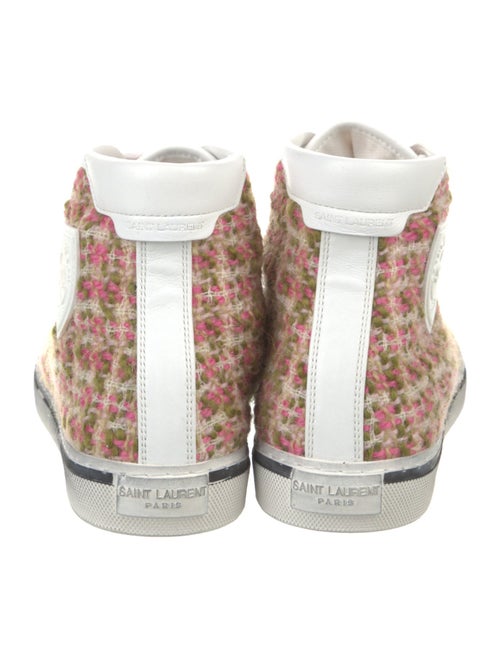 Saint Laurent Tweed Printed Sneakers
