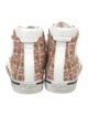 Saint Laurent Tweed Printed Sneakers