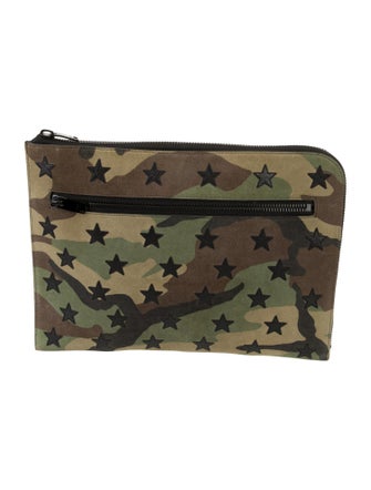 Saint Laurent Suede Portfolio