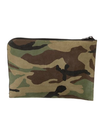 Saint Laurent Suede Portfolio