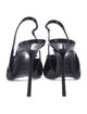 Saint Laurent Vernice Grupy Patent Leather Slingback Pumps