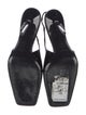 Saint Laurent Vernice Grupy Patent Leather Slingback Pumps