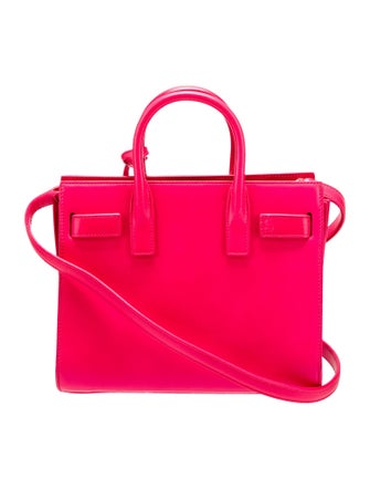 Saint Laurent Leather Sac De Jour Nano