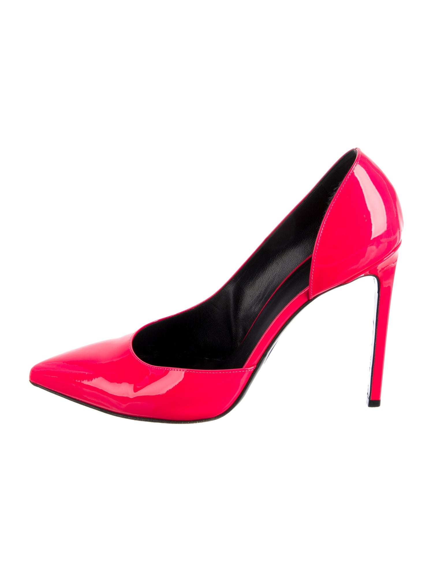 Saint Laurent Patent Leather D'Orsay Pumps