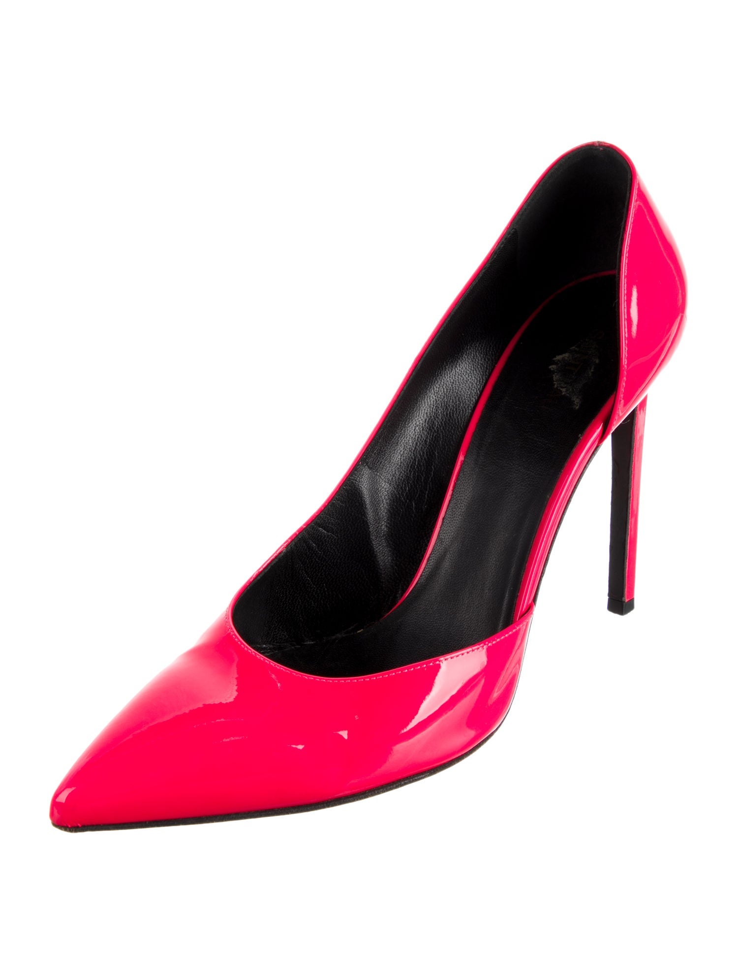 Saint Laurent Patent Leather D'Orsay Pumps