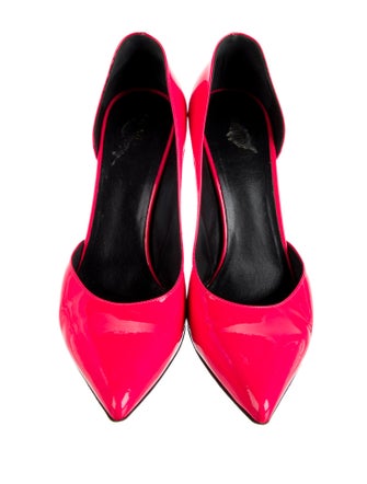 Saint Laurent Patent Leather D'Orsay Pumps