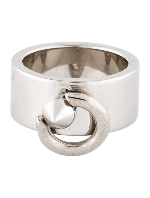 Saint Laurent Spike Band Ring