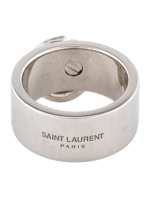 Saint Laurent Spike Band Ring