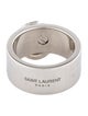 Saint Laurent Spike Band Ring