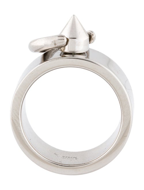 Saint Laurent Spike Band Ring