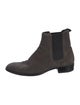 Saint Laurent Suede Chelsea Boots