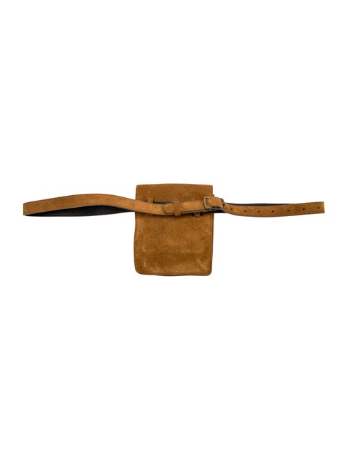 Saint Laurent Suede Belt Bag