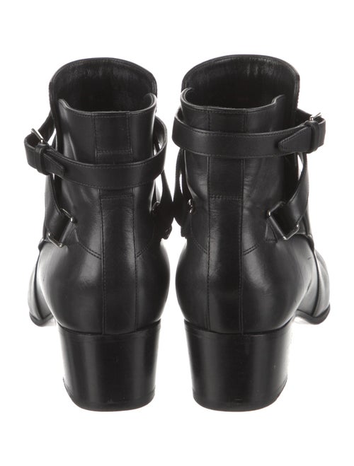 Saint Laurent Leather Riding Boots