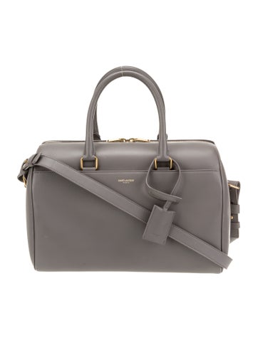 Saint Laurent Handle Bags Leather Classic Duffle