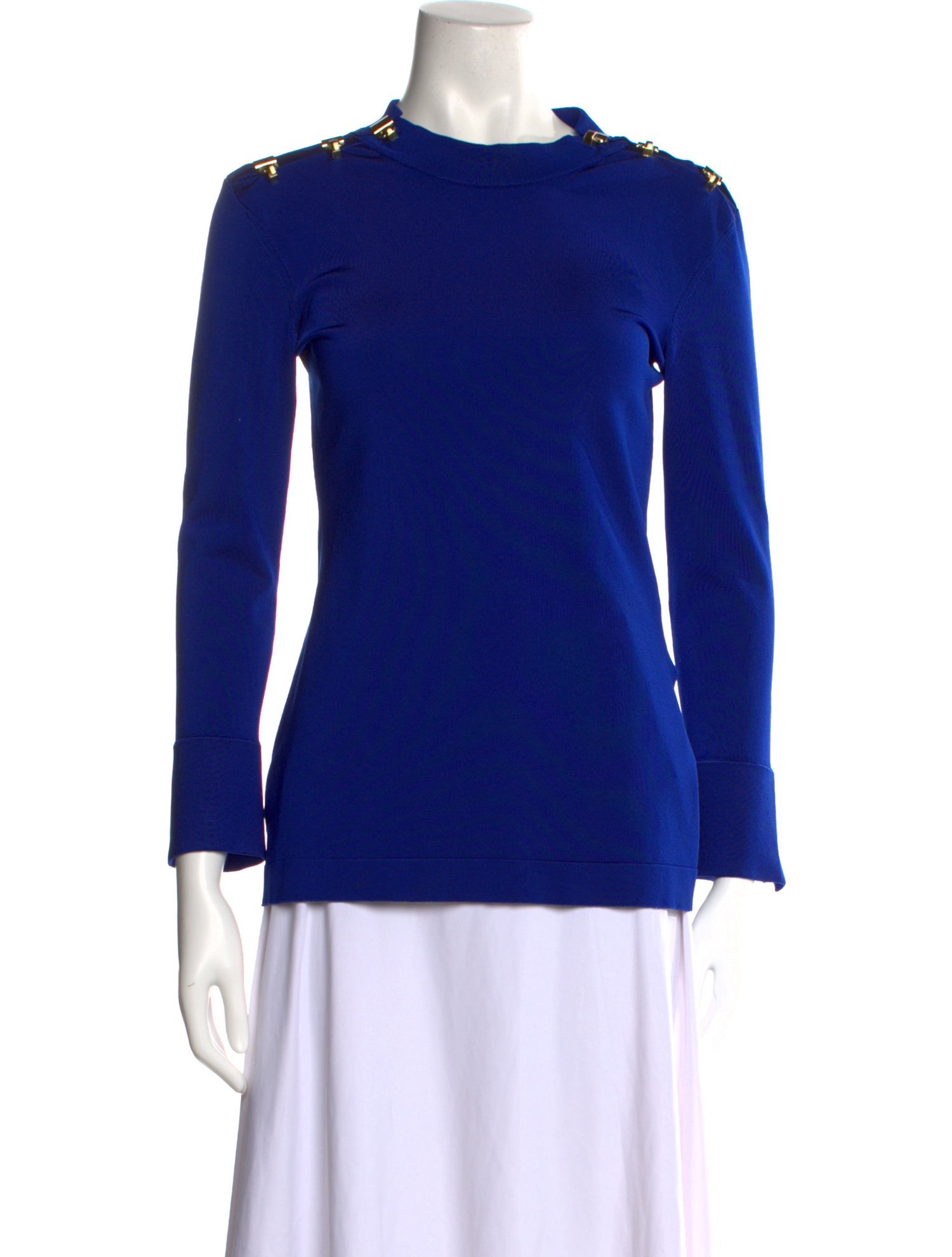 Saint Laurent 2022 Mock Neck Top