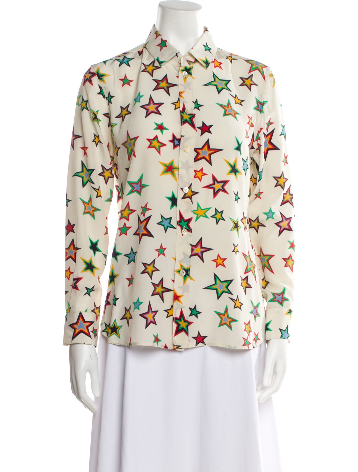 Saint Laurent 2016 Stars Shirt