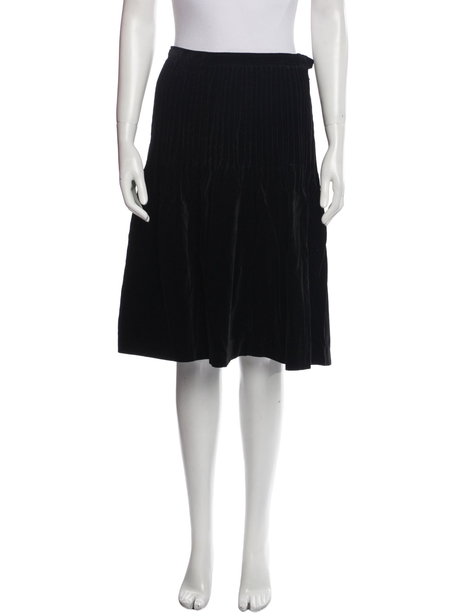 Yves Saint Laurent Rive Gauche Vintage Knee-Length Skirt