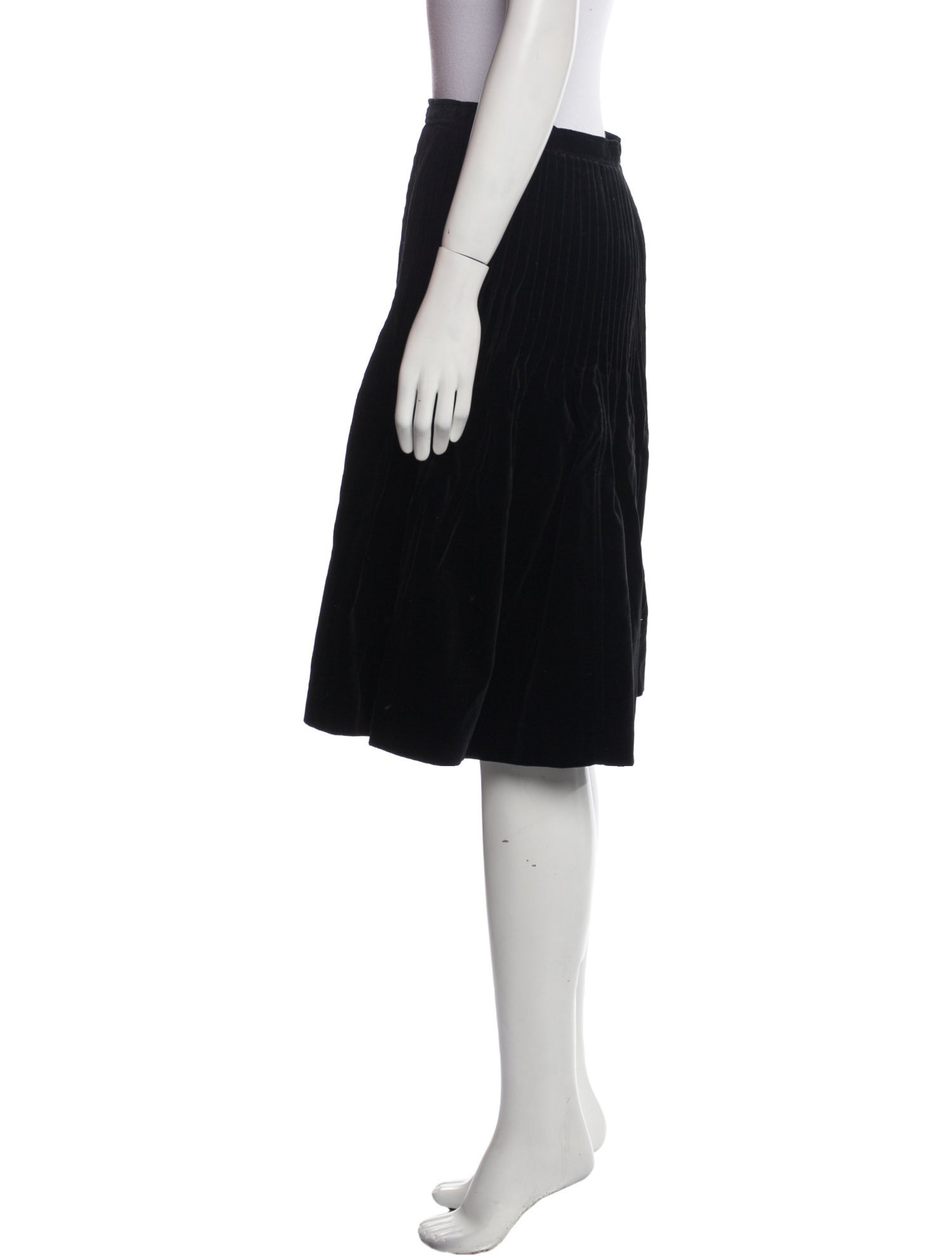 Yves Saint Laurent Rive Gauche Vintage Knee-Length Skirt