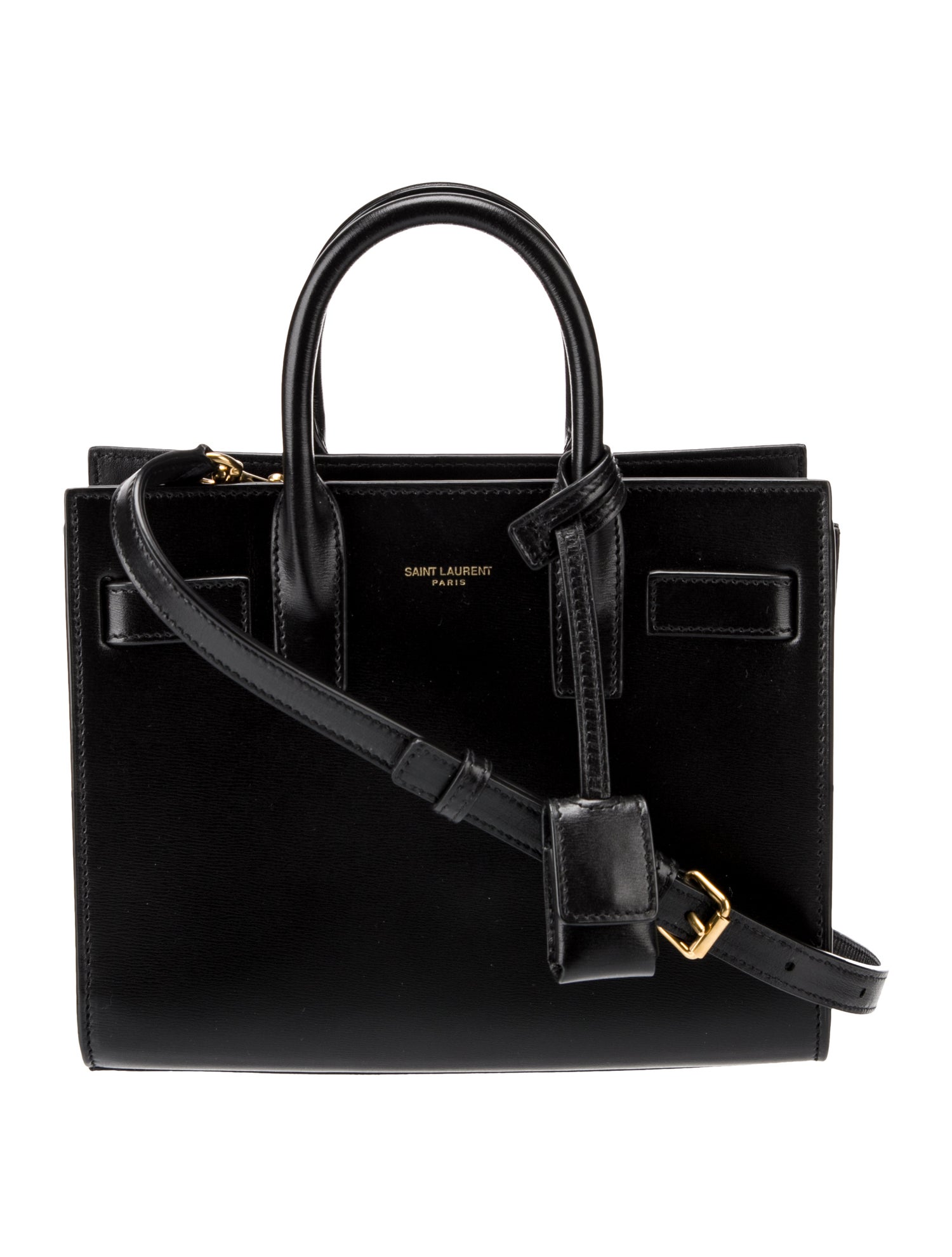 Saint Laurent Leather Sac De Jour Nano 2023