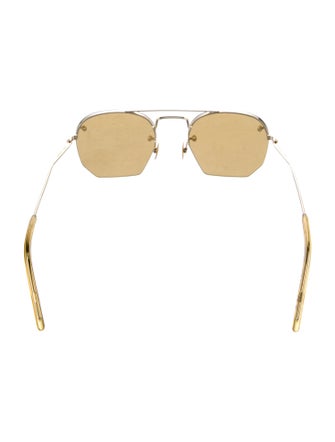 Saint Laurent Square Tinted Sunglasses