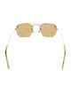Saint Laurent Square Tinted Sunglasses