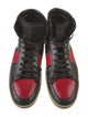 Saint Laurent Leather Colorblock Pattern Sneakers