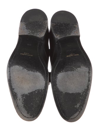 Saint Laurent Leather Oxfords
