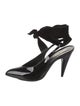 Saint Laurent Patent Leather Slingback Pumps