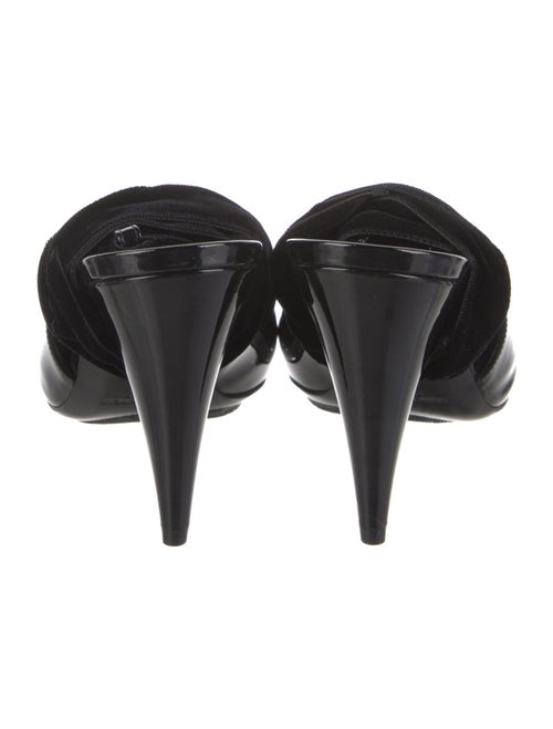 Saint Laurent Patent Leather Slingback Pumps