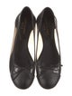 Saint Laurent PVC Bow Accents Ballet Flats