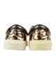 Saint Laurent Leather Animal Print Sneakers