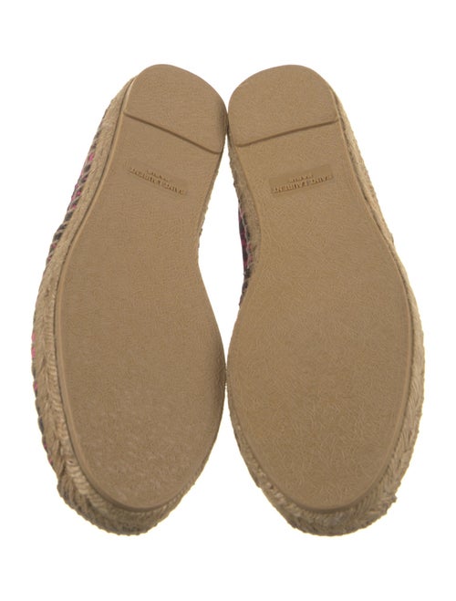 Saint Laurent Canvas Printed Espadrilles