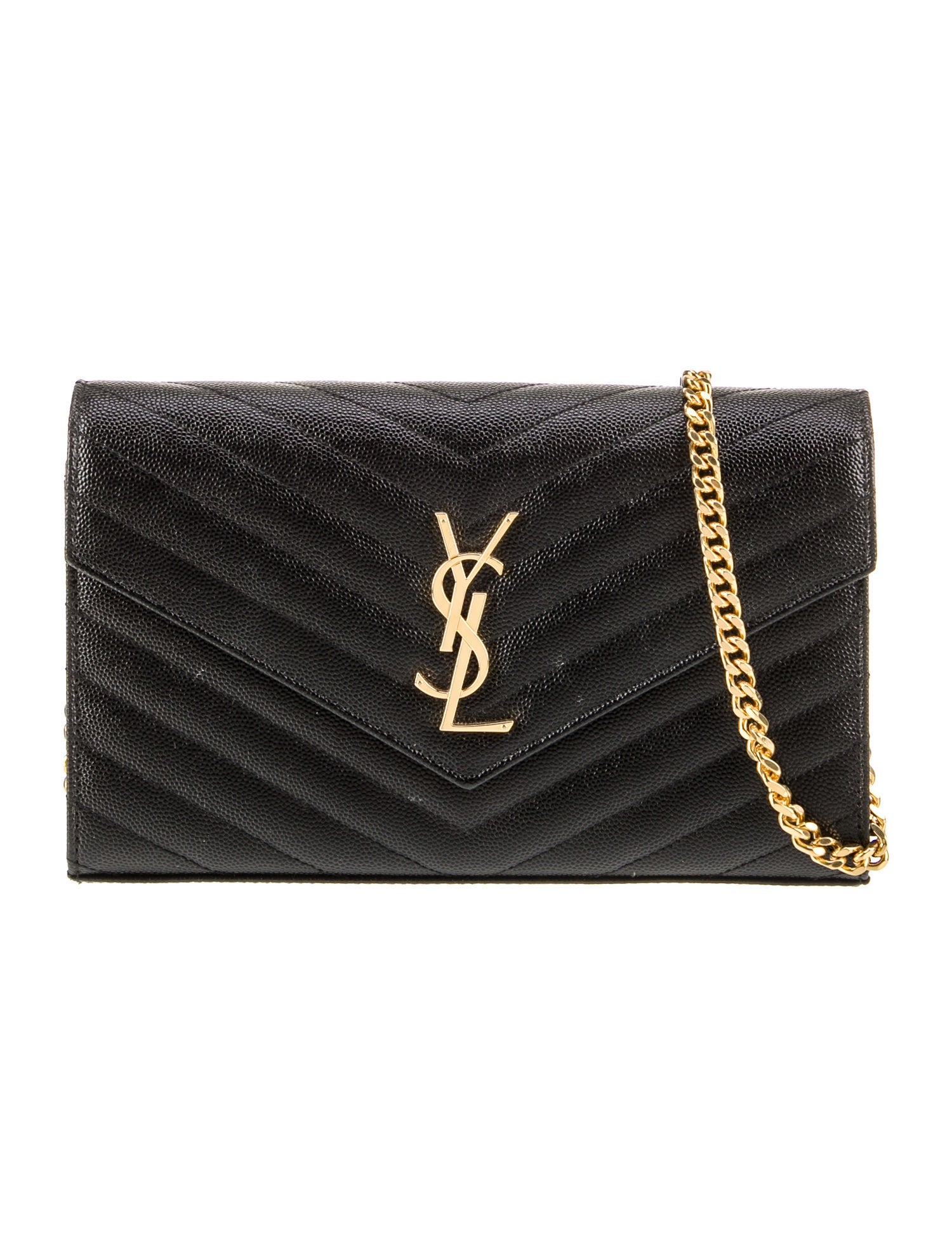 Saint Laurent Leather Cassandre