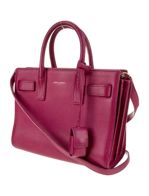 Saint Laurent Leather Sac De Jour Nano