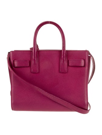 Saint Laurent Leather Sac De Jour Nano