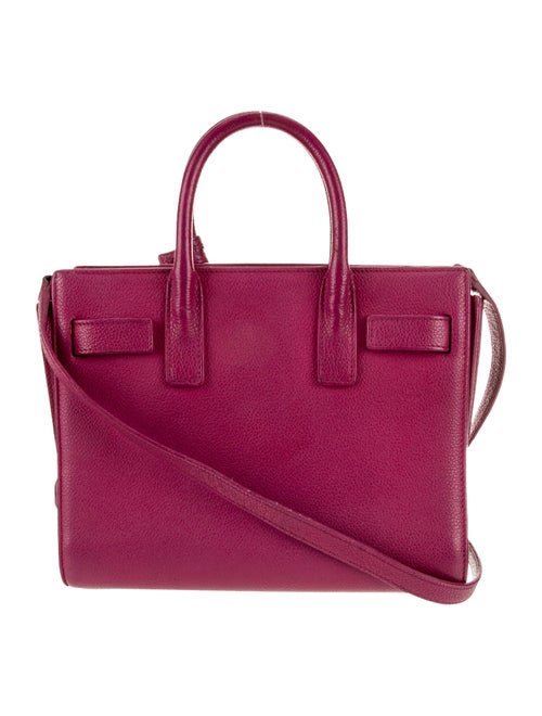 Saint Laurent Leather Sac De Jour Nano