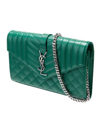 Saint Laurent Leather Cassandre