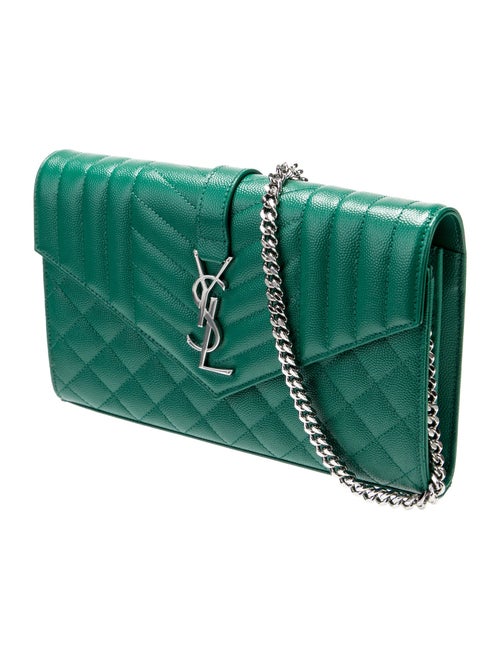 Saint Laurent Leather Cassandre